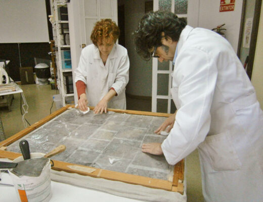 60 Empresa de restauración de lienzo