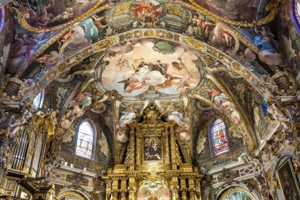 Restauración de pintura mural del Ábside de San Nicolás de Valencia