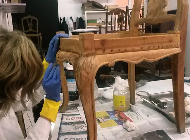 CURSO BÁSICO DE RESTAURACIÓN DE MUEBLE