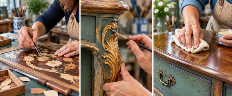 Técnicas de restauración de muebles