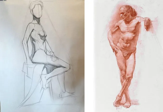 CURSO DE DIBUJO REALISTA DE LA FIGURA HUMANA