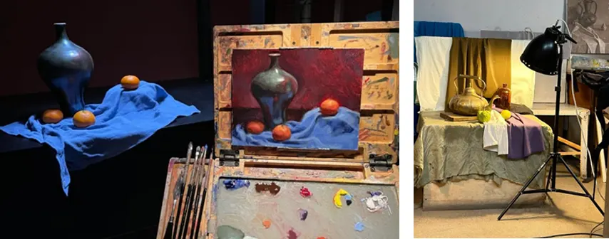 Pintura al natural fundamentos y bodegón