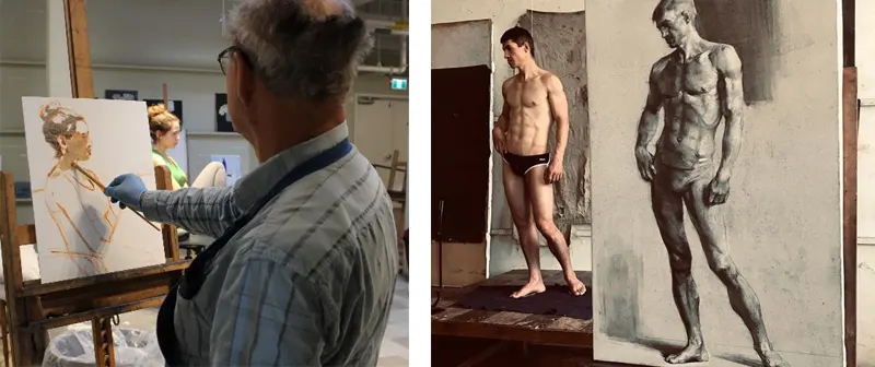 Pintura al natural Figura Humana y Anatomía