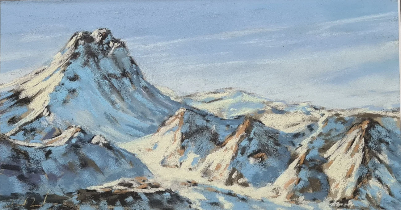 Cómo pintar la nieve